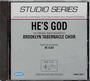 He's God - Accompaniment Track CD