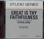 Great Is Thy Faithfulness - Accompaniment Track CD