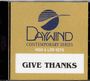 Give Thanks - CD Tracks