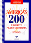America's 200 Favorite Praise Choruses & Hymns Songbook